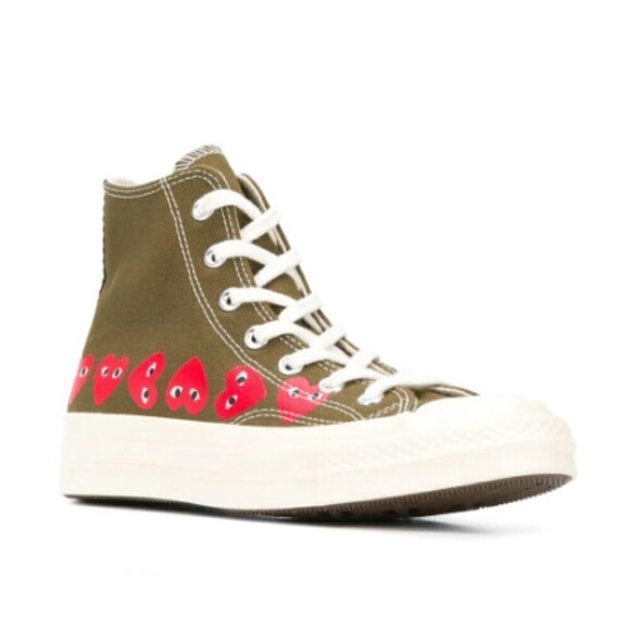 Comme Des Garçons Play x Converse Chuck Taylor Sneakers - Picture 2 of 8